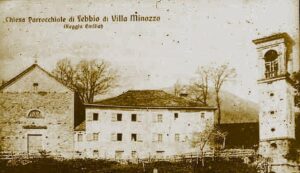Febbio,. foto del 1920 prima del terremoto (Sante Borghi)