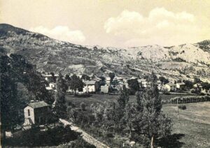 Febbio, cartolina del 1925 (Sante Borghi)