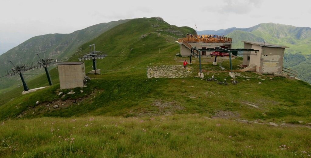 L’arrivo della seggiovia e il Rifugio Il Crinale