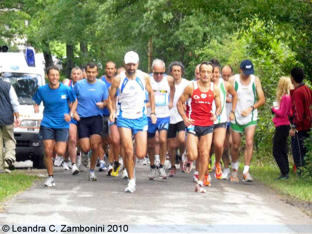 Camminata della Val d'Asta 2010 - Partenza