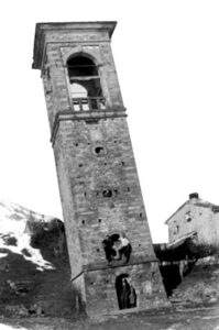 Campanile della Chiesa di San Lorenzo, Febbio Terremoto 1920, Disastri sismici in Italia