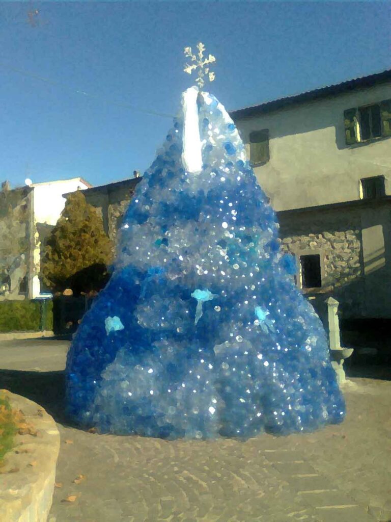 Albero di Natale a Villa Minozzo 2015