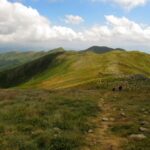 Il crinale dal Monte Prado verso il Passo delle Forbici