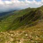 Il crinale dal Monte Prado verso il Passo delle Forbici