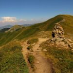 Il crinale dal Monte Prado verso il Passo delle Forbici