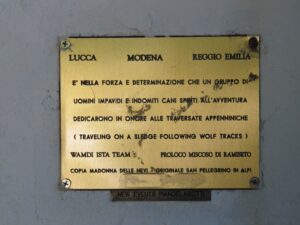 La cappella al Passo delle Forbici