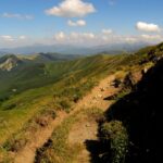 Il crinale dal Monte Prado verso il Passo delle Forbici