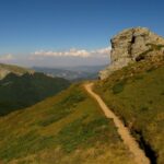 Il crinale dal Monte Prado verso il Passo delle Forbici