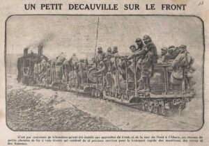 1916 – Francia, prima guerra mondiale -Trasporto di munizioni al fronte