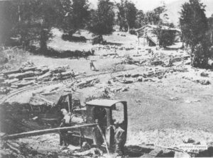 1919 – Stazione di arrivo a Masareto – Archivio Fioroni