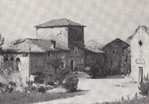 Il borgo di Saccheggiana nel 1982.