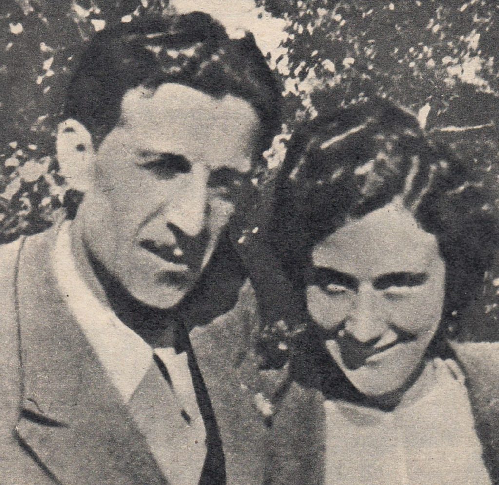 Giovanni Munarini con sua moglie