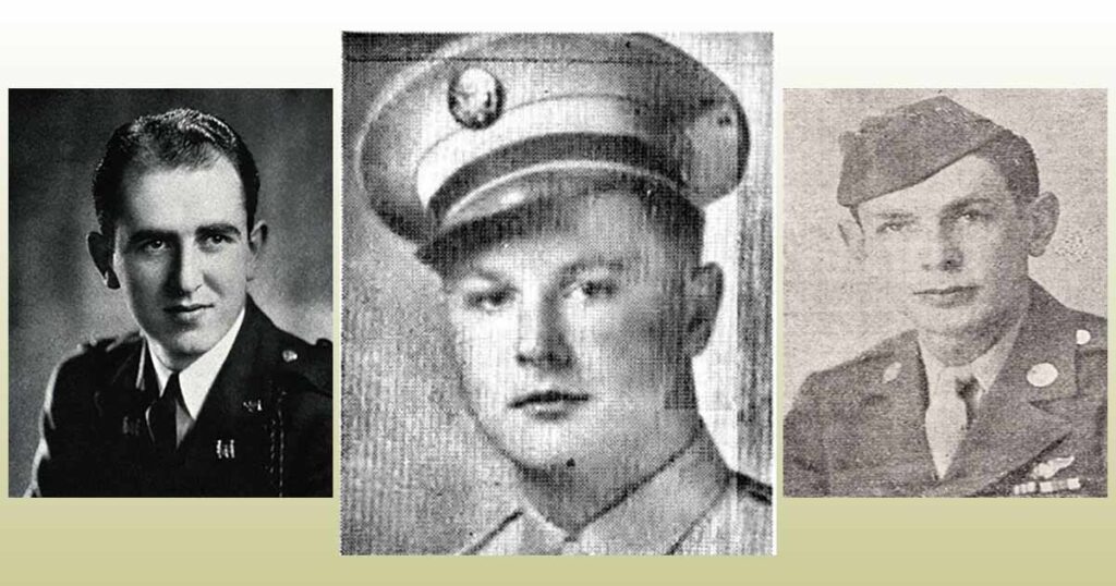 Cpl Sterling Harrelson, Robert Luther Polk, William Arrington Rice